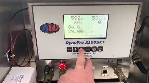 DynoPro Computer & ETS Software - AW Dynamometers