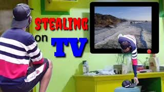 How to steal on TV/kinemaster editing tutorial