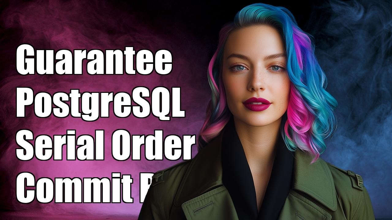 Guarantee monotonicity of PostgreSQL serial column values by commit ...