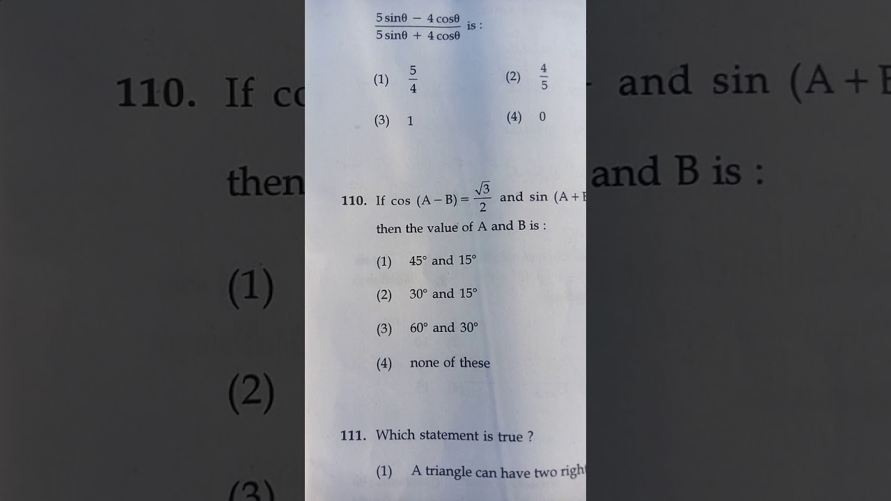 NTSE SAT 2019-2020 TN PAPER
