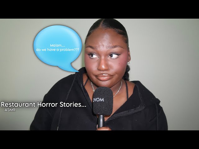 ASMR STORYTIME : My Restaurant Horror Stories...
