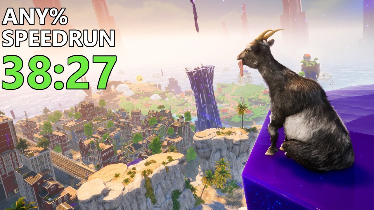 Goat Sim 3: Multiverse of Nonsense - Any% Speedrun in 38:27 [WR]