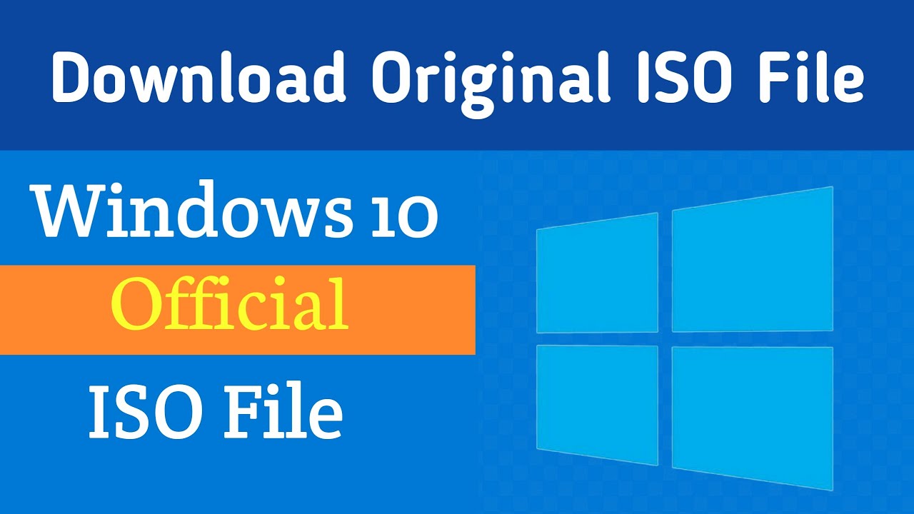 How to Download Windows 10 latest ISO file for free | 2020 ...