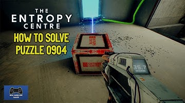 The Entropy Centre - How to solve puzzle 0904