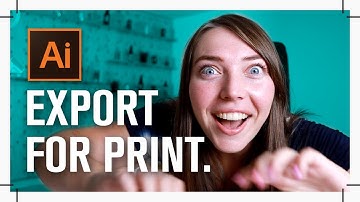 Adobe Illustrator - How to export your label design file for print - Prepare your file for print.