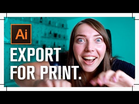 Video: Cum imprimați pe Illustrator?
