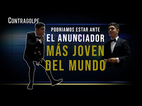 Conoce al Anunciador de Lucha Libre MAS JOVEN DEL MUNDO, y es Mexicano - Contragolpe