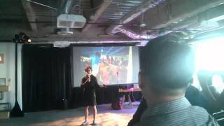 Sergey Brin introducing Google Glass I / O 2014