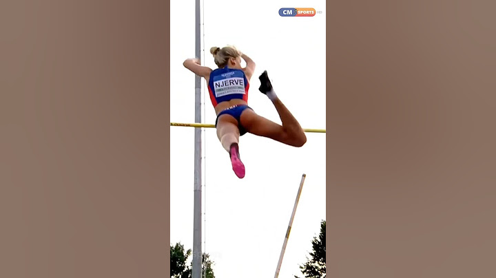 ¡Así rompe récords la reina del salto con pértiga en Noruega!