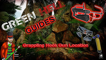 Grappling Hook Gun Location Survival Mode | 2nd Map location | Green Hell Guides