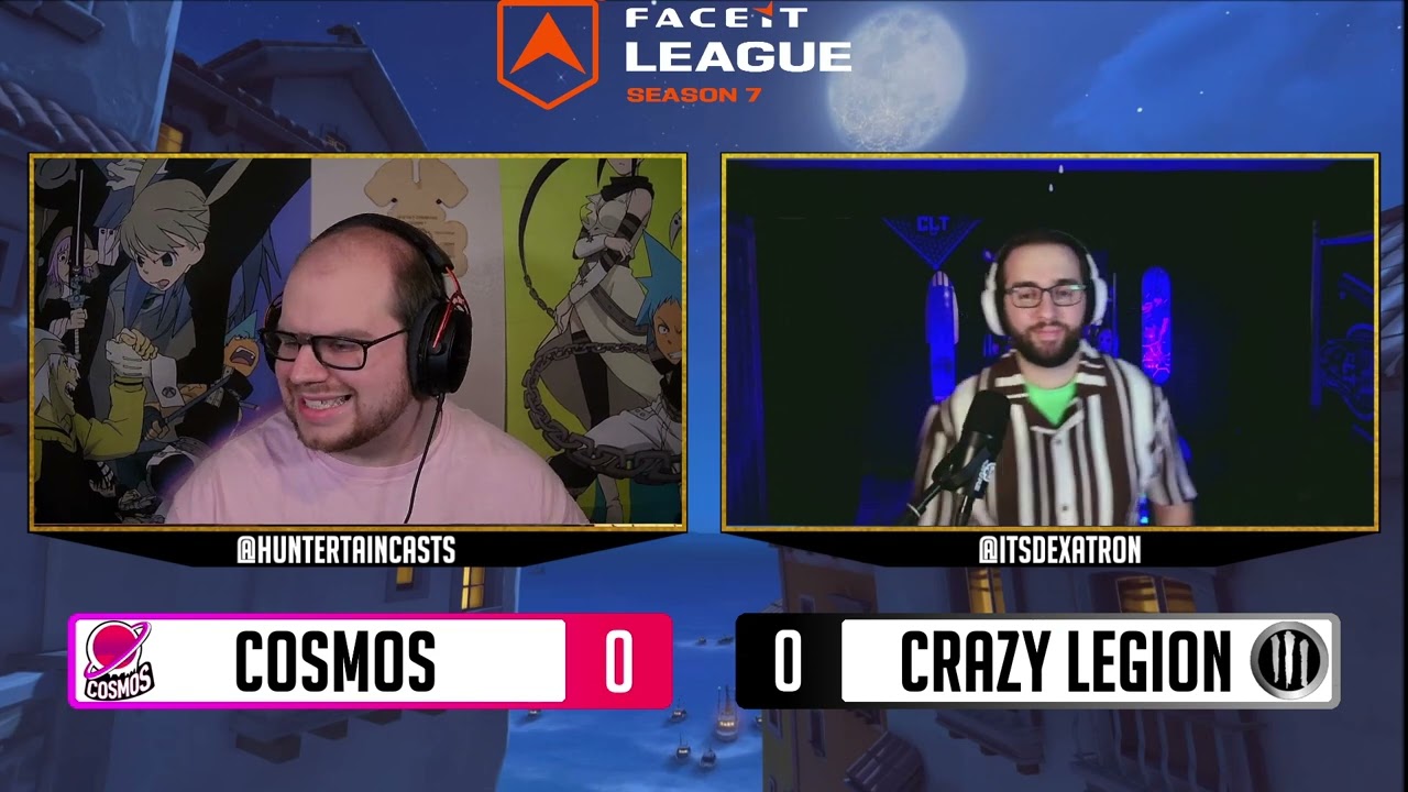 Crazy Legion vs Cosmos || Faceit League South America