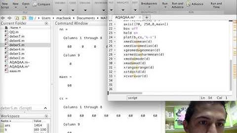 UCE MATLAB ESTADISTICA