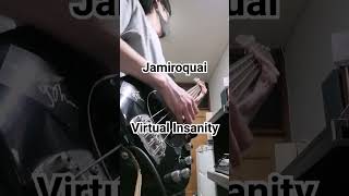 121_Jamiroquai - Virtual Insanity #basscover #ベース #弾いてみた #shorts #jamiroquai masawo