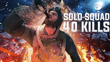 Blackout 40 Kill Solo Squad Alcatraz Gameplay (140 PING) Black Ops 4 2024