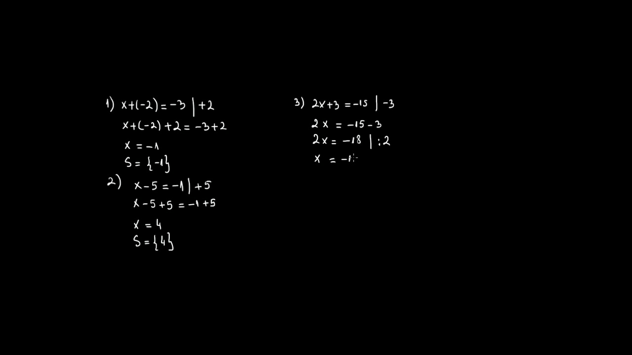 Equations in Z | Lectii-Virtuale.ro - YouTube