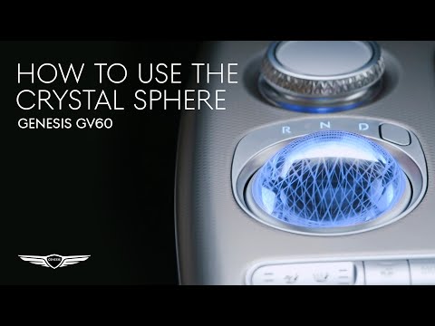 How to use the Crystal Sphere | Genesis GV60 | United Kingdom | Genesis Europe