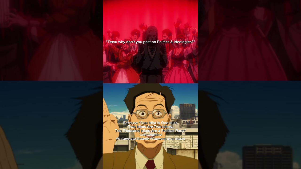 Politics & Ideologies are root to human disagreement & suffering 