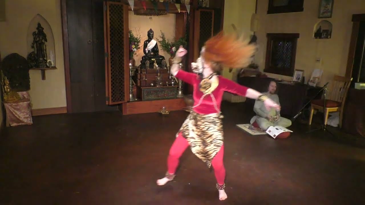 Simhamukhi (Lion Face Dakini) Charya dance