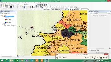 Geo Referencing on Arc GIS part 2 (Urdu)