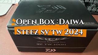 OpenBox: 2024 Daiwa Steez SV TW