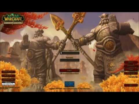 MoP Login Screen with Music Final HD