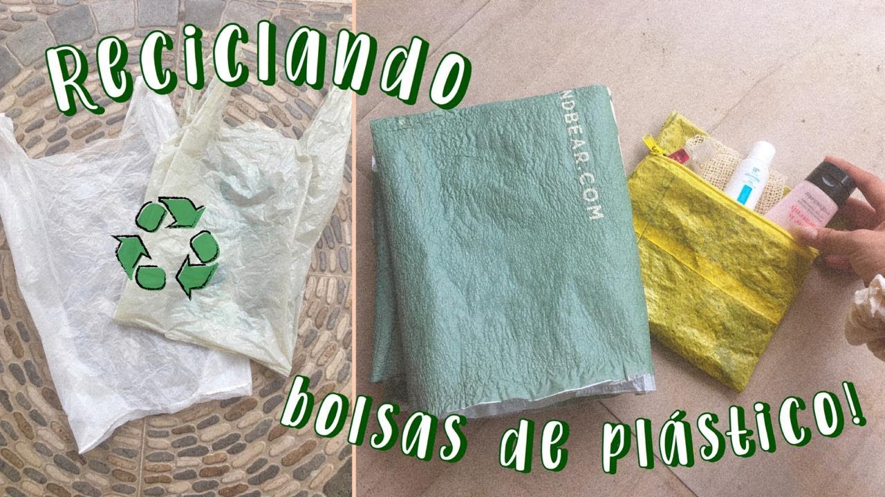 Cómo reciclar bolsas de plástico para muchos usos【 Tutorial 】