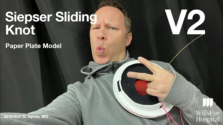Siepser Knot Paper Plate Model Version 2!