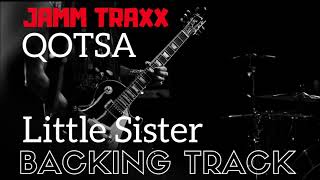 Queens Of The Stone Age -  Little Sister Backing Track. (Drums & Bass Only)