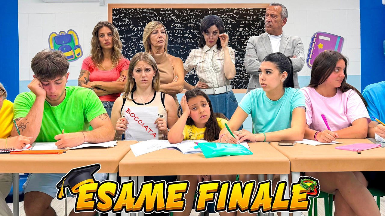 ESAME FINALE: LA CLASSE DI ILARY FA L'ULTIMO ESAME E SCOPRE SE SARANNO PROMOSSI O BOCCIATI!