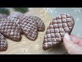 ПРОЩЕ ПРОСТОГО! Шоколадное НОВОГОДНЕЕ ПЕЧЕНЬЕ ШИШКИ ►SIMPLE Chocolate cookies # 125