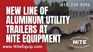 New Line of Black Rhino Utility Trailers at Nite Equipment