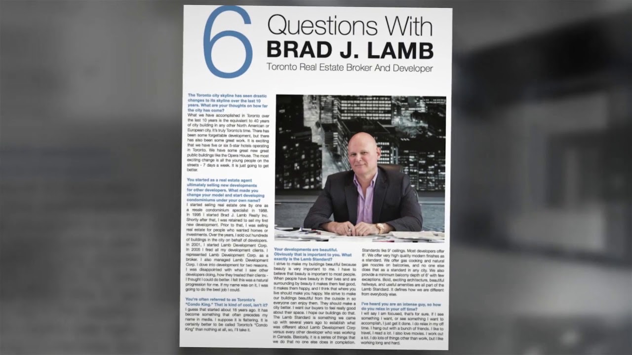 Who is Brad J. Lamb?