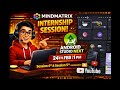 MindMatrix Internship 2026 | Session 4th & 5th explanation & Task | 24 Feb 1 pm Session #viral
