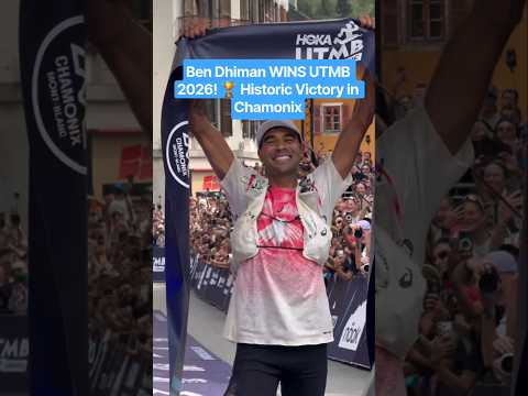 Video Ben Dhiman WINS UTMB 2026! Historic Victory in Chamonix