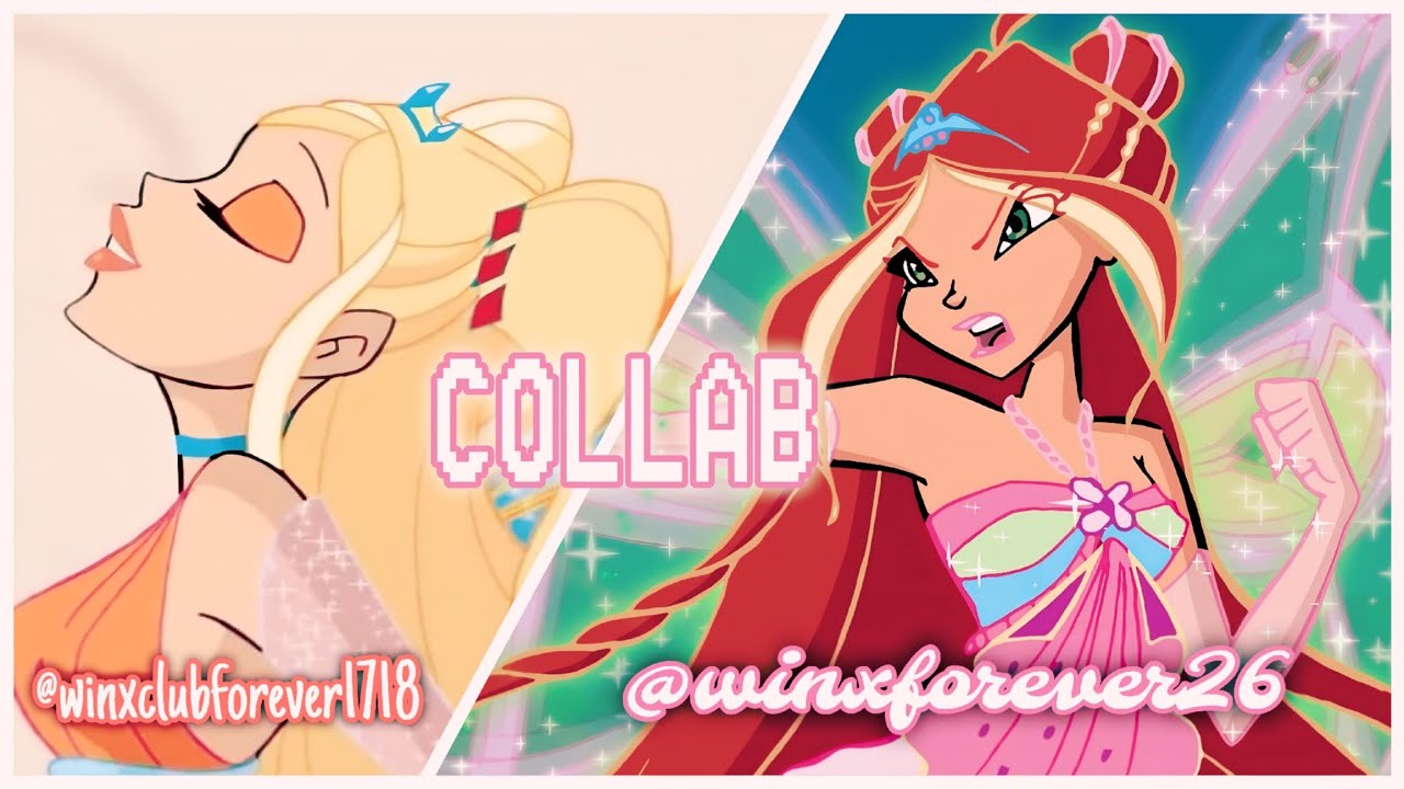 Winx Club {AMV} - FLORA & STELLA KARMA'S B*TCH X GIMME MORE || COLLAB WITH @winxclubforever1718