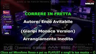 1523 Correre in fretta KARAOKE (Gianpi Monaco) SI bem con cori e voce demo (3 versioni in descriz.)
