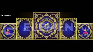 Led Mapping, 3d led Mapping pune, Led Screen Sangeet and Wedding BackDrops