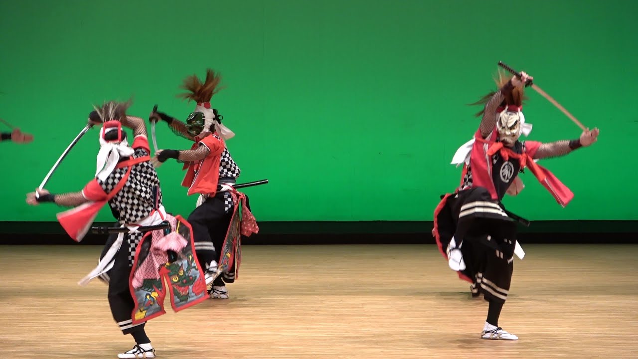 相去鬼剣舞 奥州市郷土芸能祭 2023 - YouTube