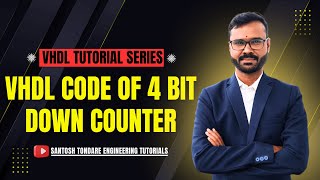 | VHDL code of 4 bit Down counter | How to write vhdl code of 4 bit Down counter