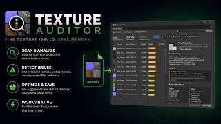 Optimize Your Unity Project's Textures in ONE CLICK — Texture Auditor