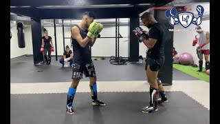 Kick-boxing - حصة تدريبية في الكيك بوكسينغ