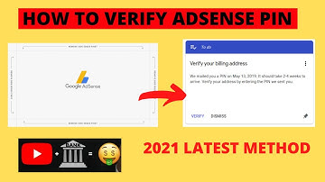 How To Verify Google Adsense PIN 2021 | Link Your Bank Account To YouTube | google adsense pin
