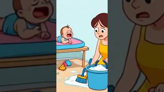 Mom Life Struggles 😢 | sad status | sad stories #shorts #sad #storytime