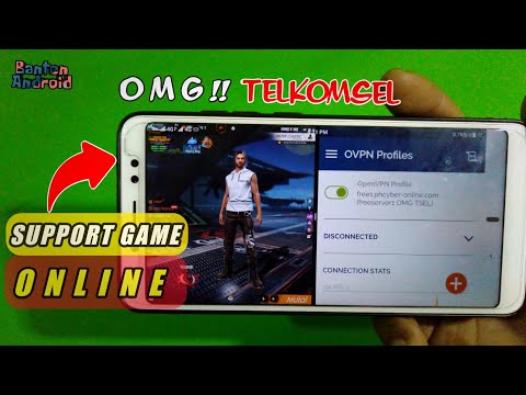 TELKOMSEL MURAH🔥 - OMG via Open VPN Bisa GAME ONLINE