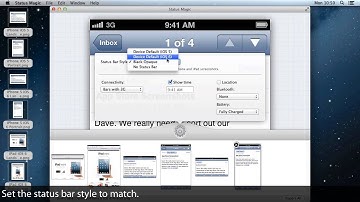 Status Magic - Perfect screenshots for the App Store