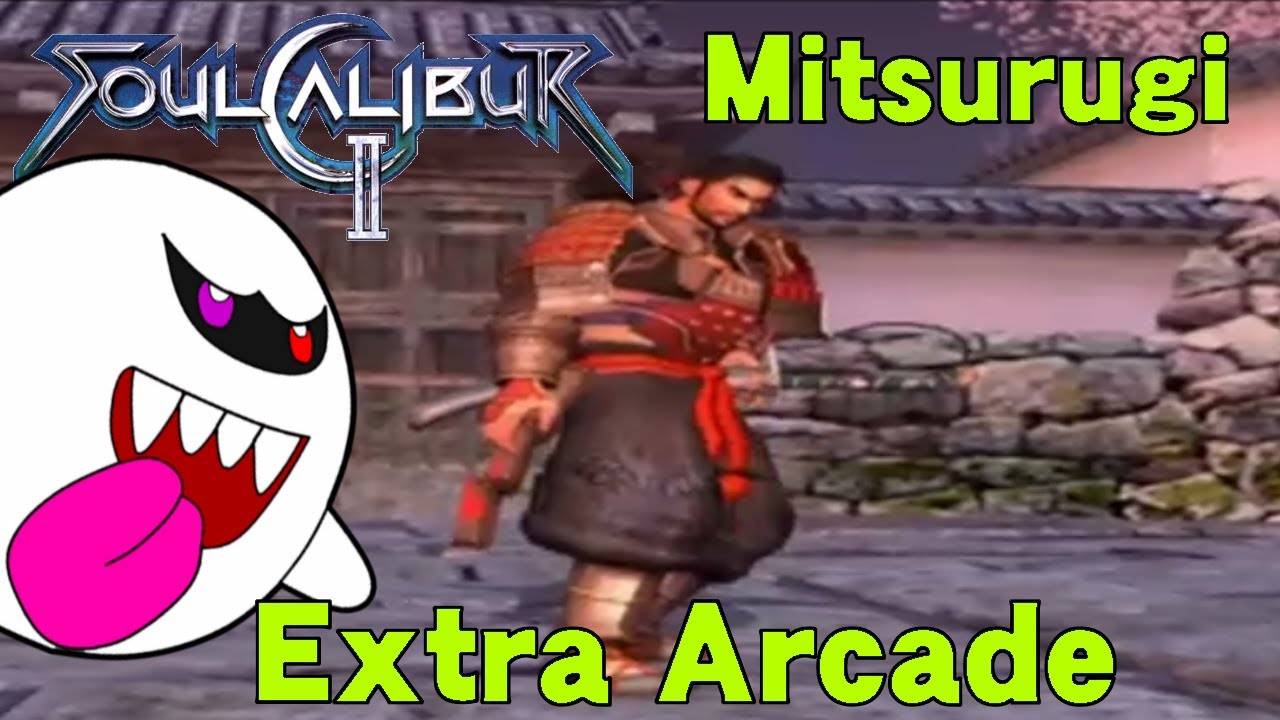 Soul Calibur II: Extra Arcade Mode Mitsurugi - YouTube
