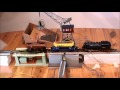 Kleiner Testaufbau Märklin Kran 7051, WIAD Baggerschaufel etc.