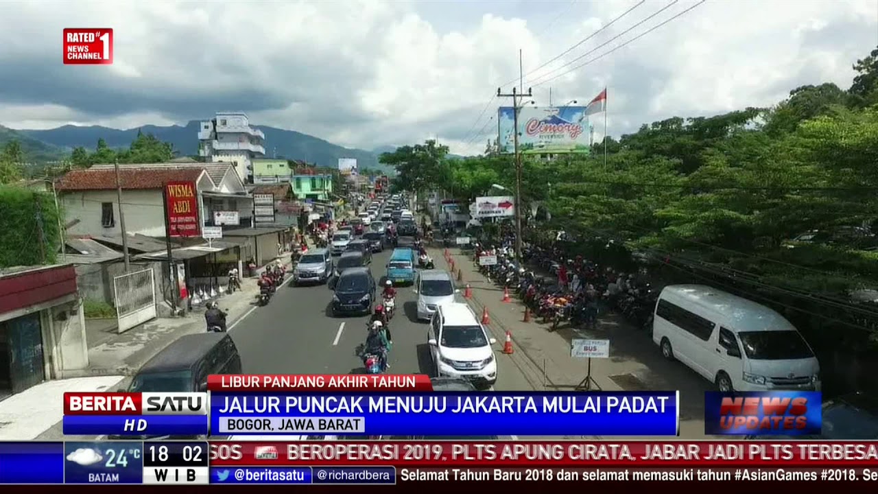 Puncak Pass Hingga Cipanas Macet Hingga 5 Kilometer