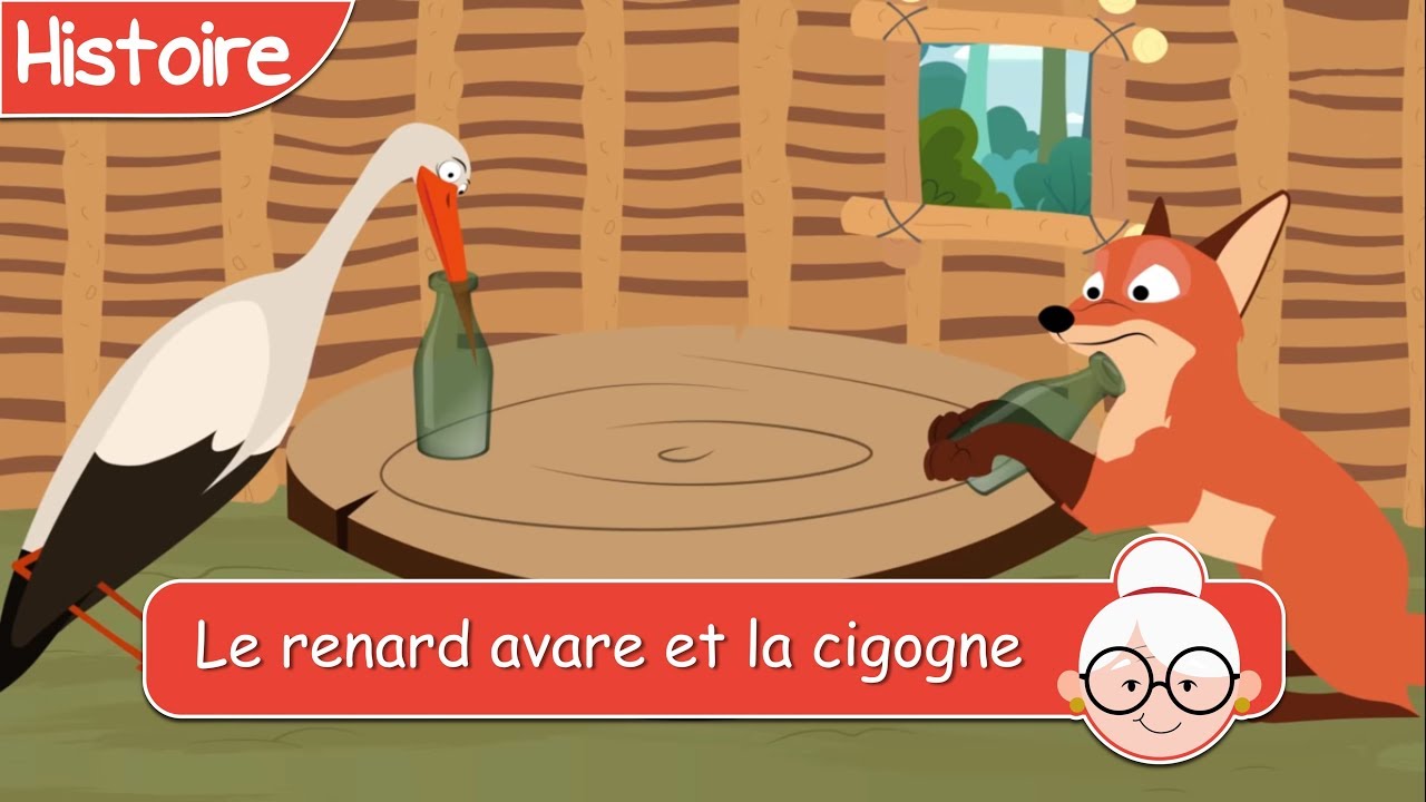 Le Renard Avare Et La Cigogne Histoires Avant De S Endormir Histoire Pour Enfants Youtube