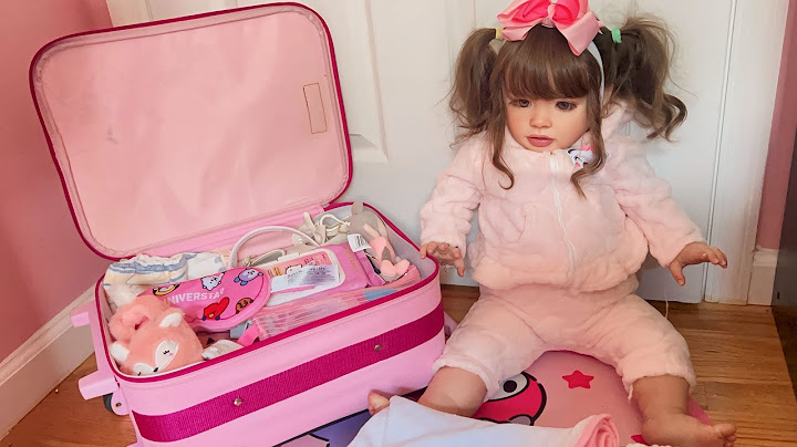 QUE HAY EN LA MALETA DE VIAJE DE MI REBORN TODDLER BELET / VIAJE EN 🚗 CARRO DE 20 HORAS /